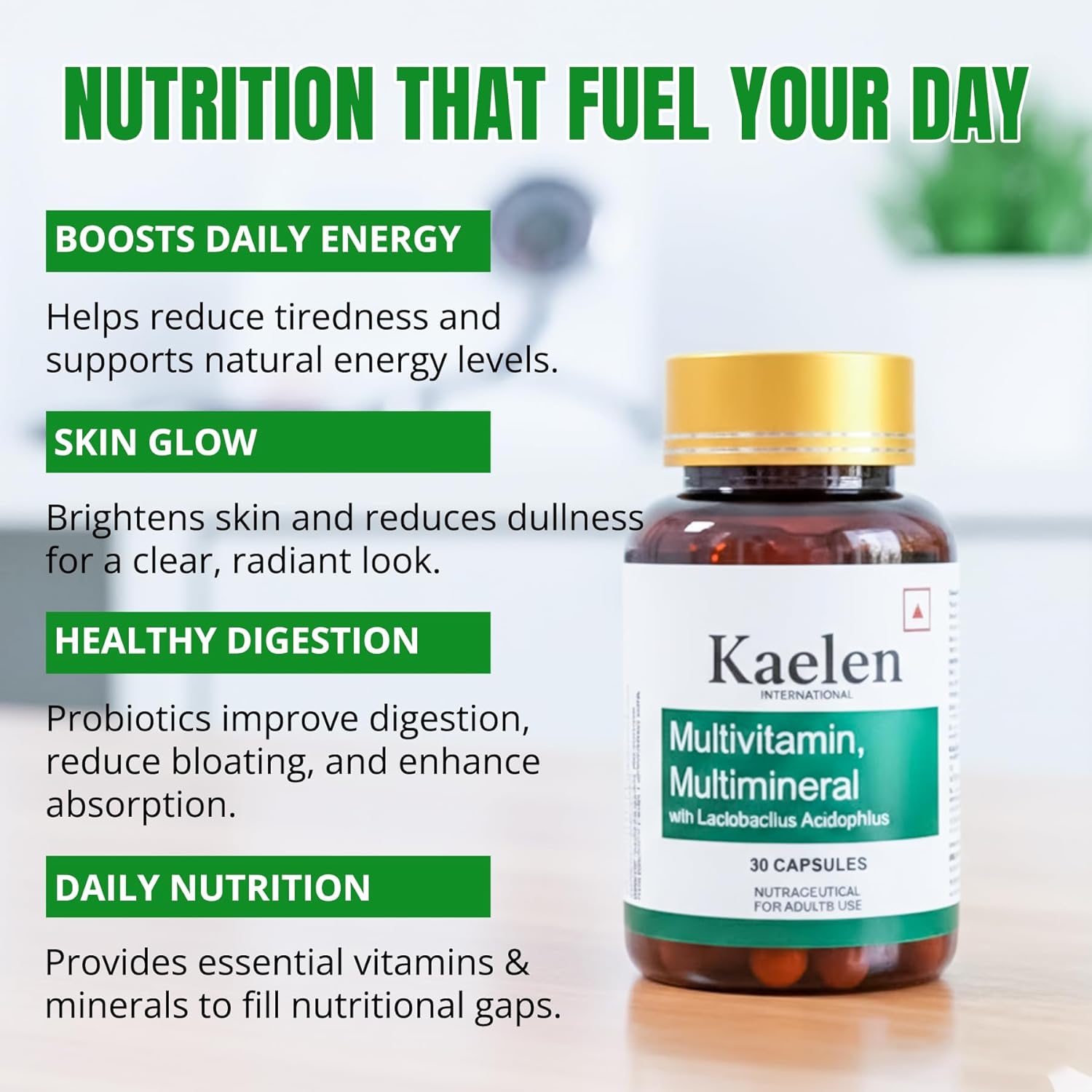 Kaelen Multivitamin & Multimineral Capsules - Image 6